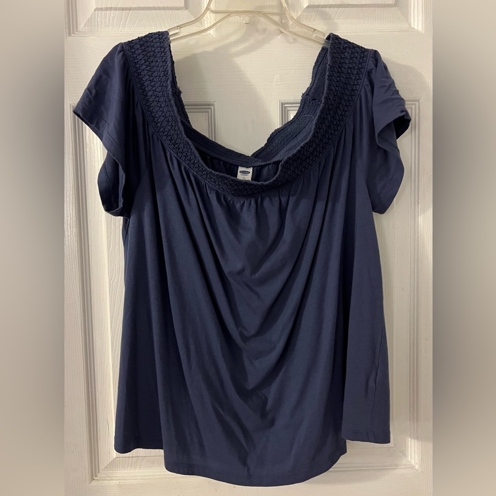 Old Navy XL blue top